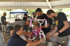 Bike Build at Westpak Company Picnic